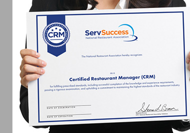 Certified Restaurant Manager