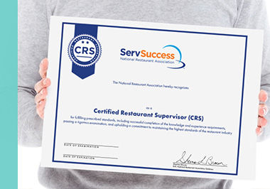 Certified Restaurant Supervisor
